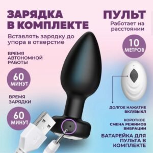 VIP13 -Remote-controlled wireless anal plug