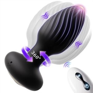 VIP14-360-Degree Rotating Wireless Remote-Controlled Anal Plug